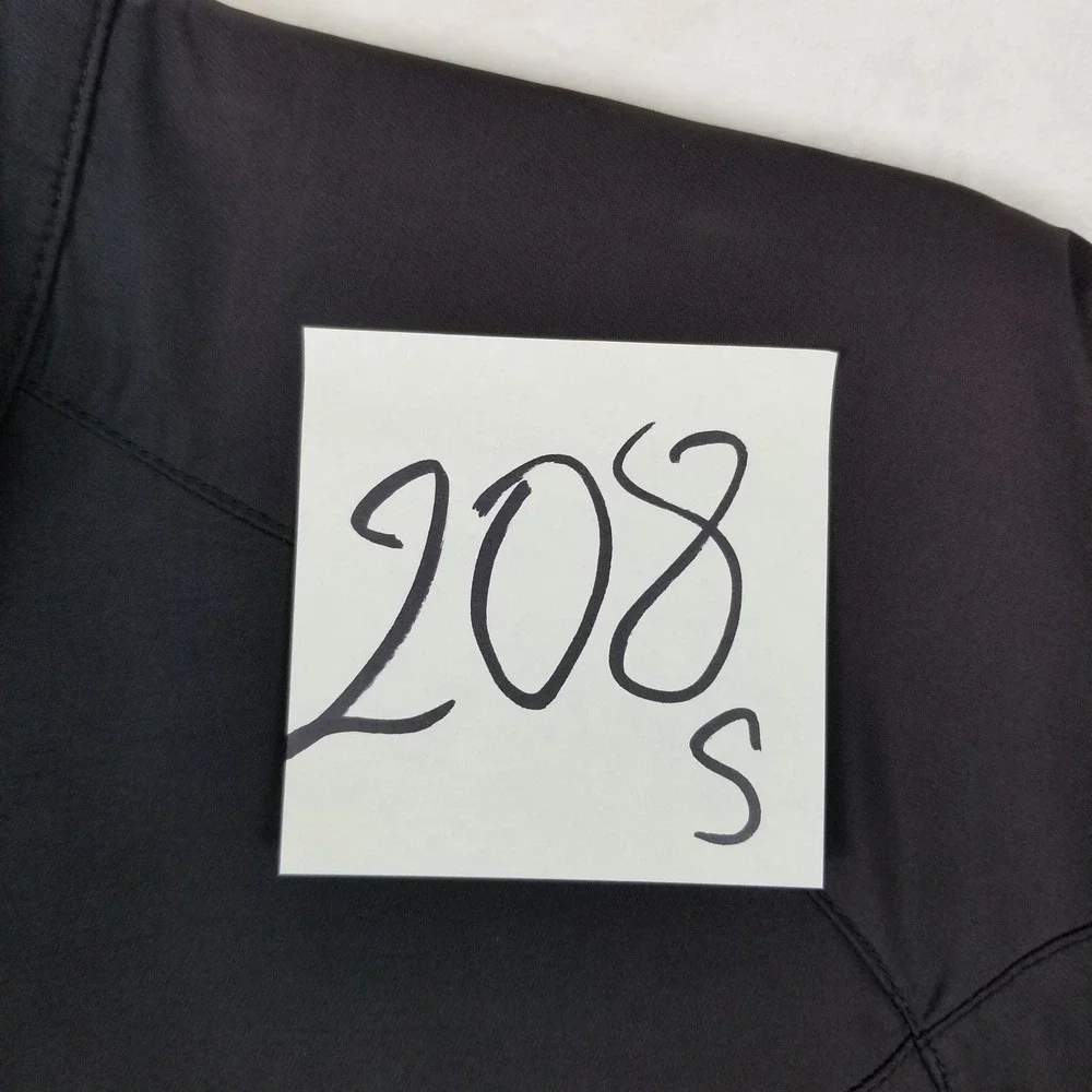 Nike Golf Pullover Men XXL Black 1/4 Zip Mock Neck Windbreaker Jacket